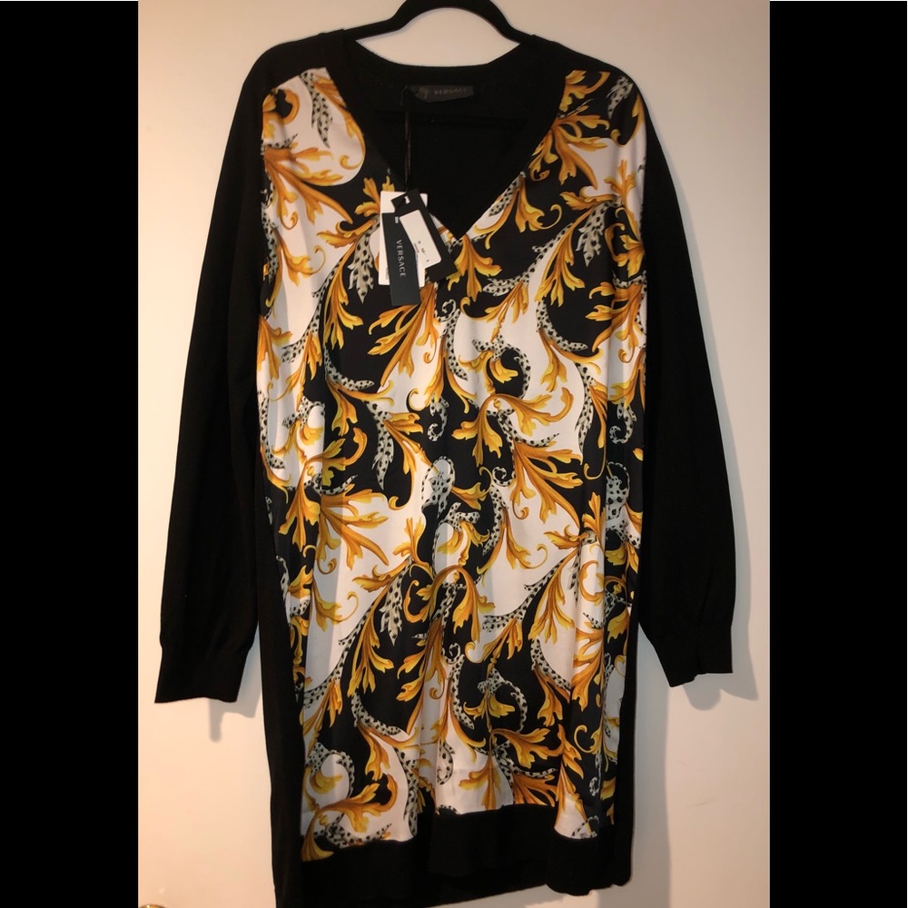 Versace Long Sleeve dress.